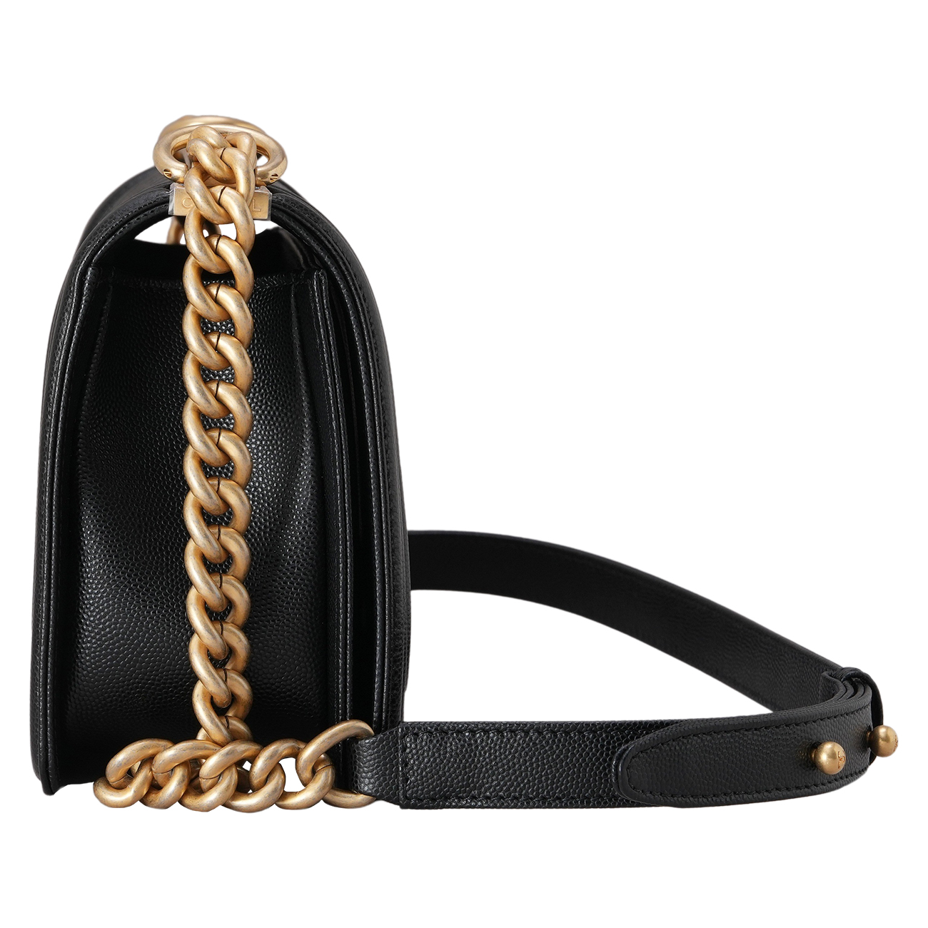 CHANEL(USED)샤넬 A67086 캐비어 보이백 미듐