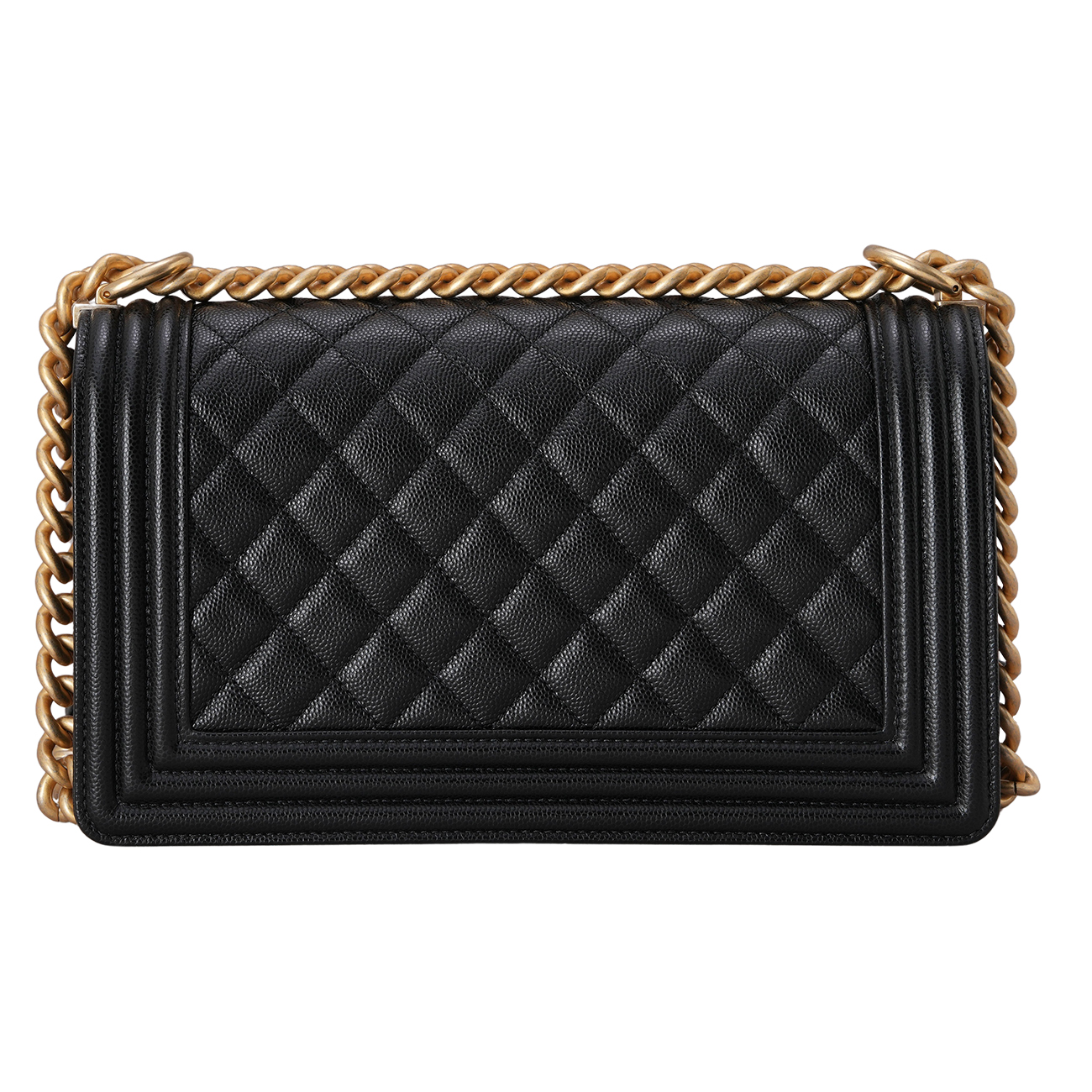 CHANEL(USED)샤넬 A67086 캐비어 보이백 미듐