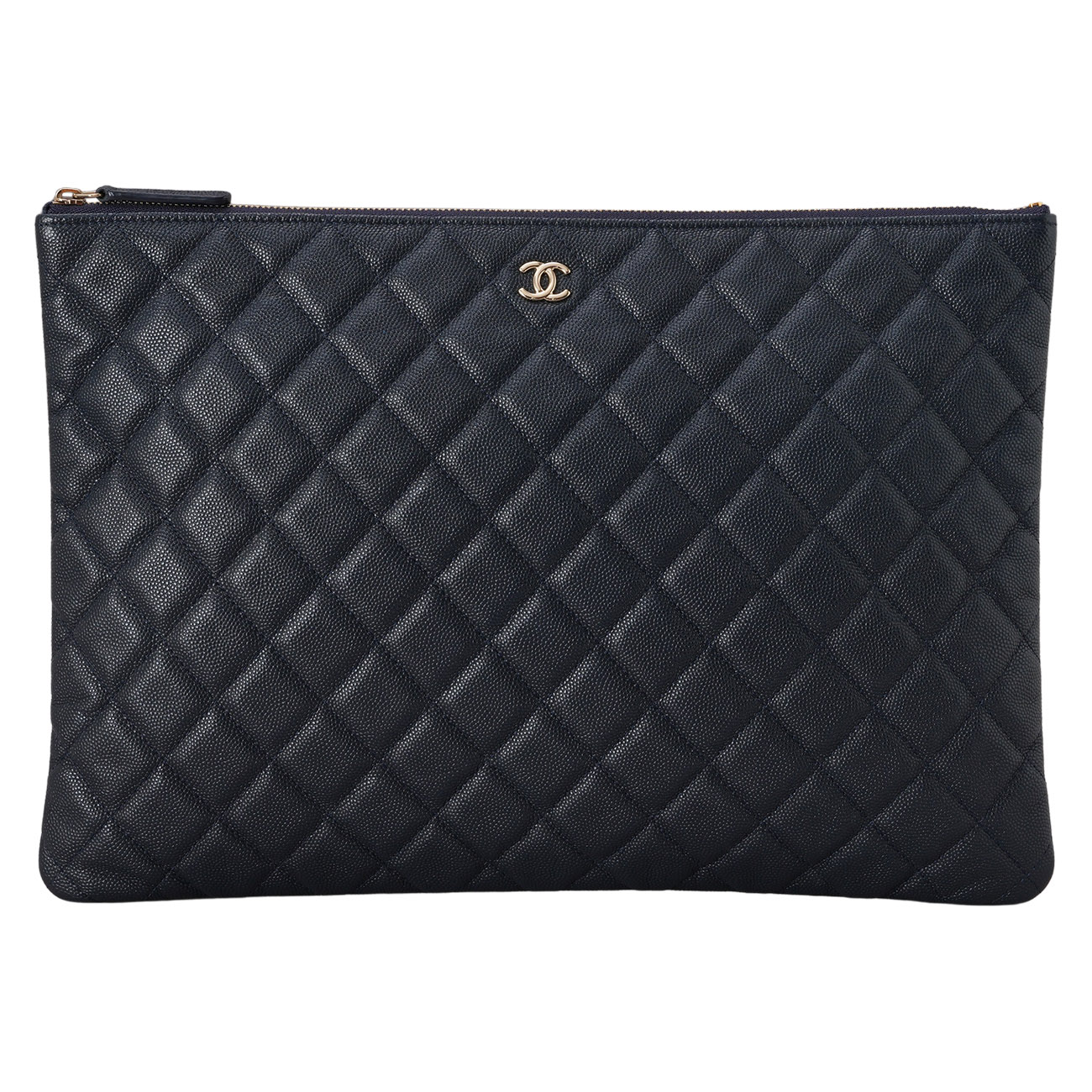 CHANEL(USED)샤넬 캐비어 클래식 클러치 라지