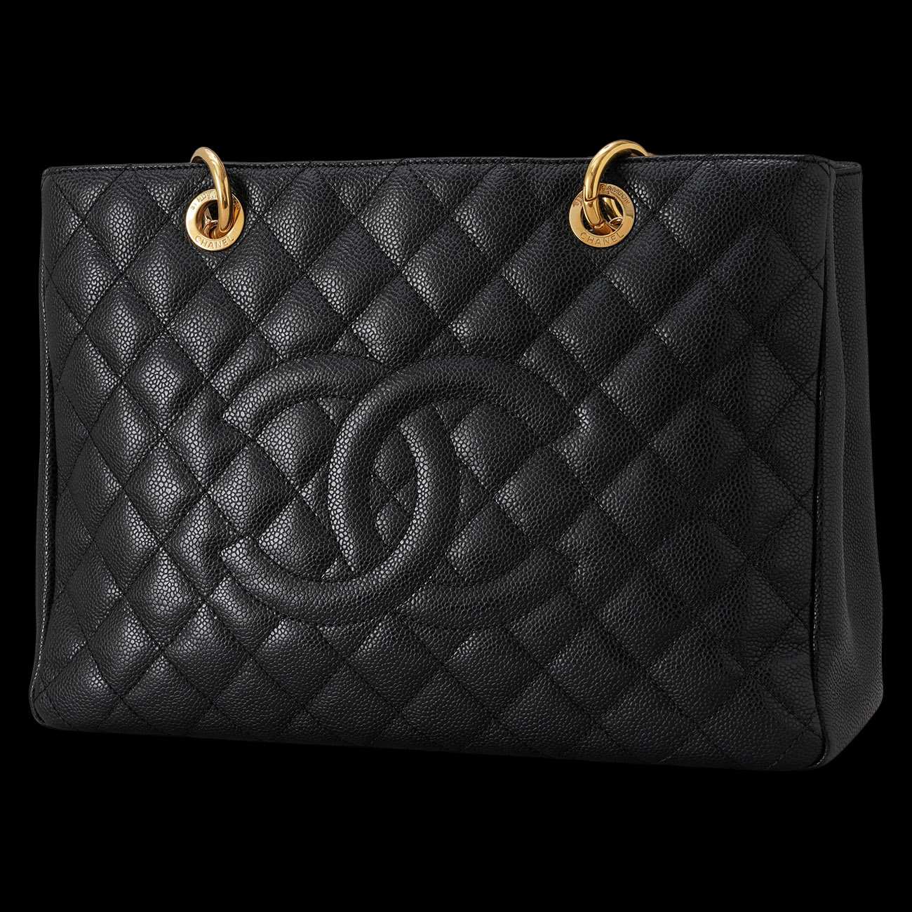 CHANEL(USED)샤넬 캐비어 그랜드 샤핑