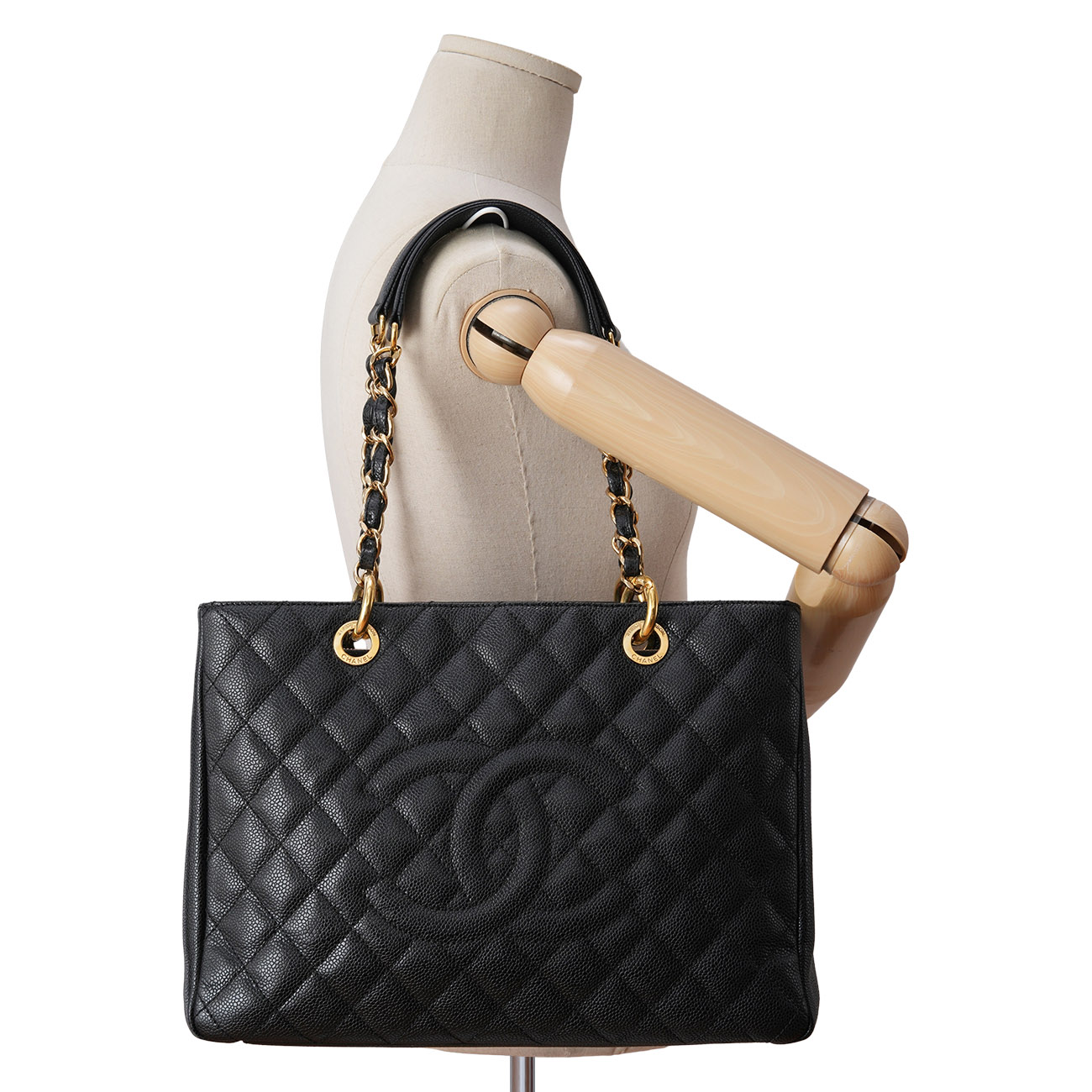 CHANEL(USED)샤넬 캐비어 그랜드 샤핑