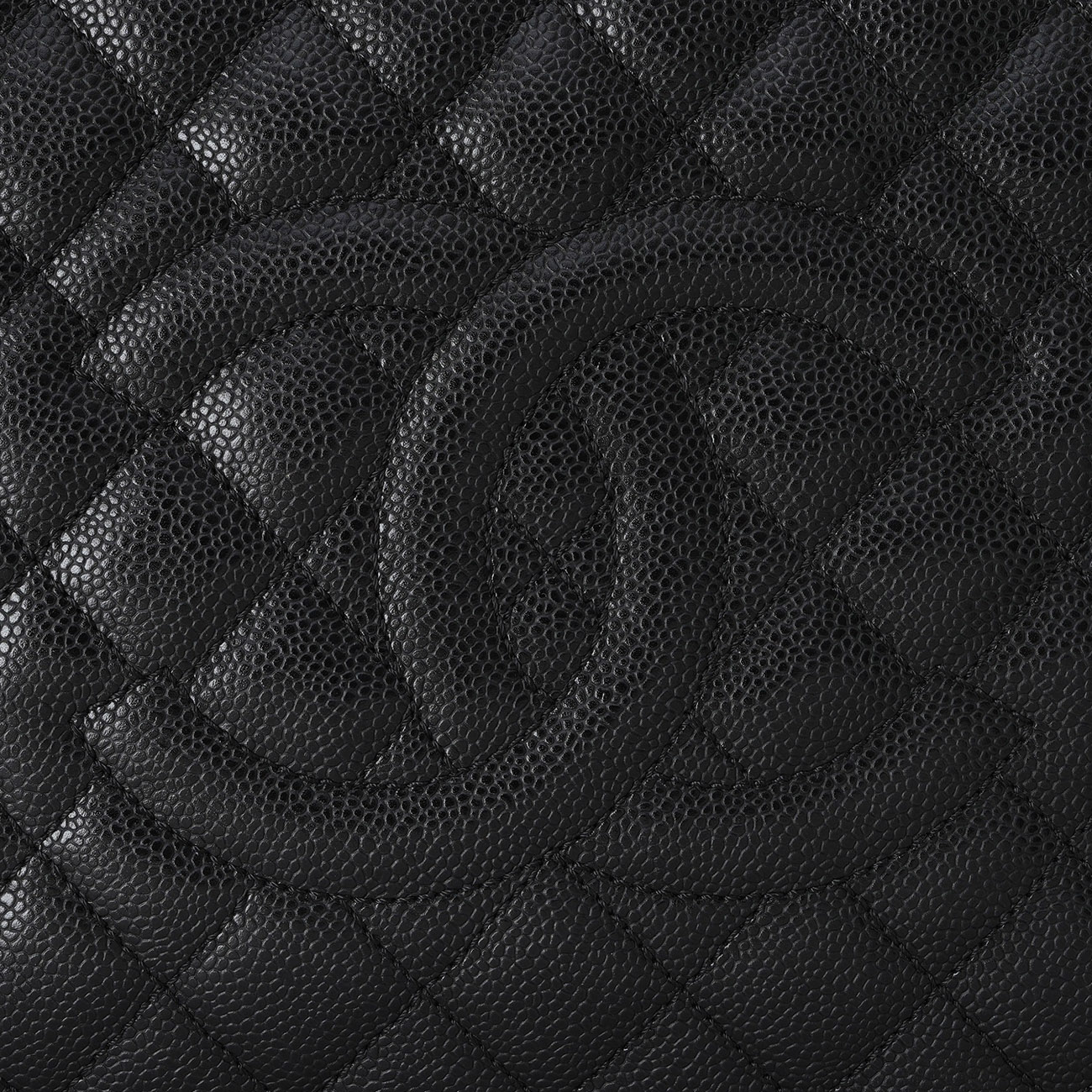 CHANEL(USED)샤넬 캐비어 그랜드 샤핑
