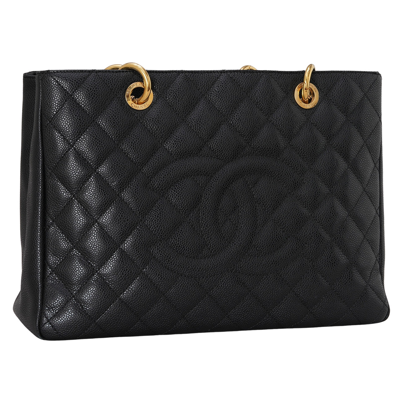 CHANEL(USED)샤넬 캐비어 그랜드 샤핑
