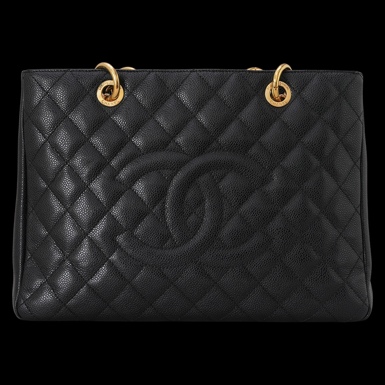 CHANEL(USED)샤넬 캐비어 그랜드 샤핑