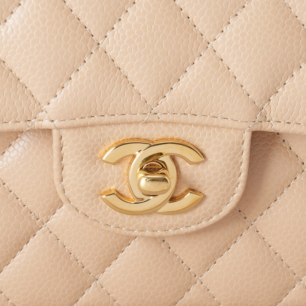 CHANEL(USED)샤넬 A01113 캐비어 클래식 스몰 플랩백