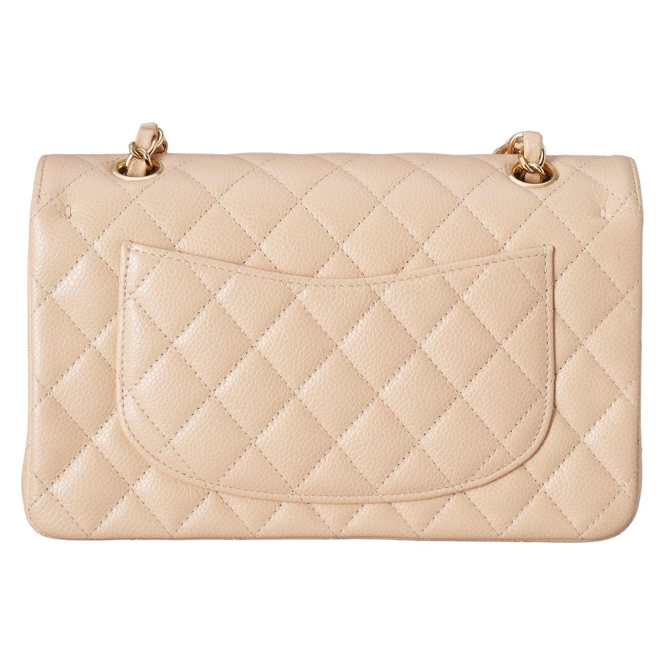 CHANEL(USED)샤넬 A01113 캐비어 클래식 스몰 플랩백