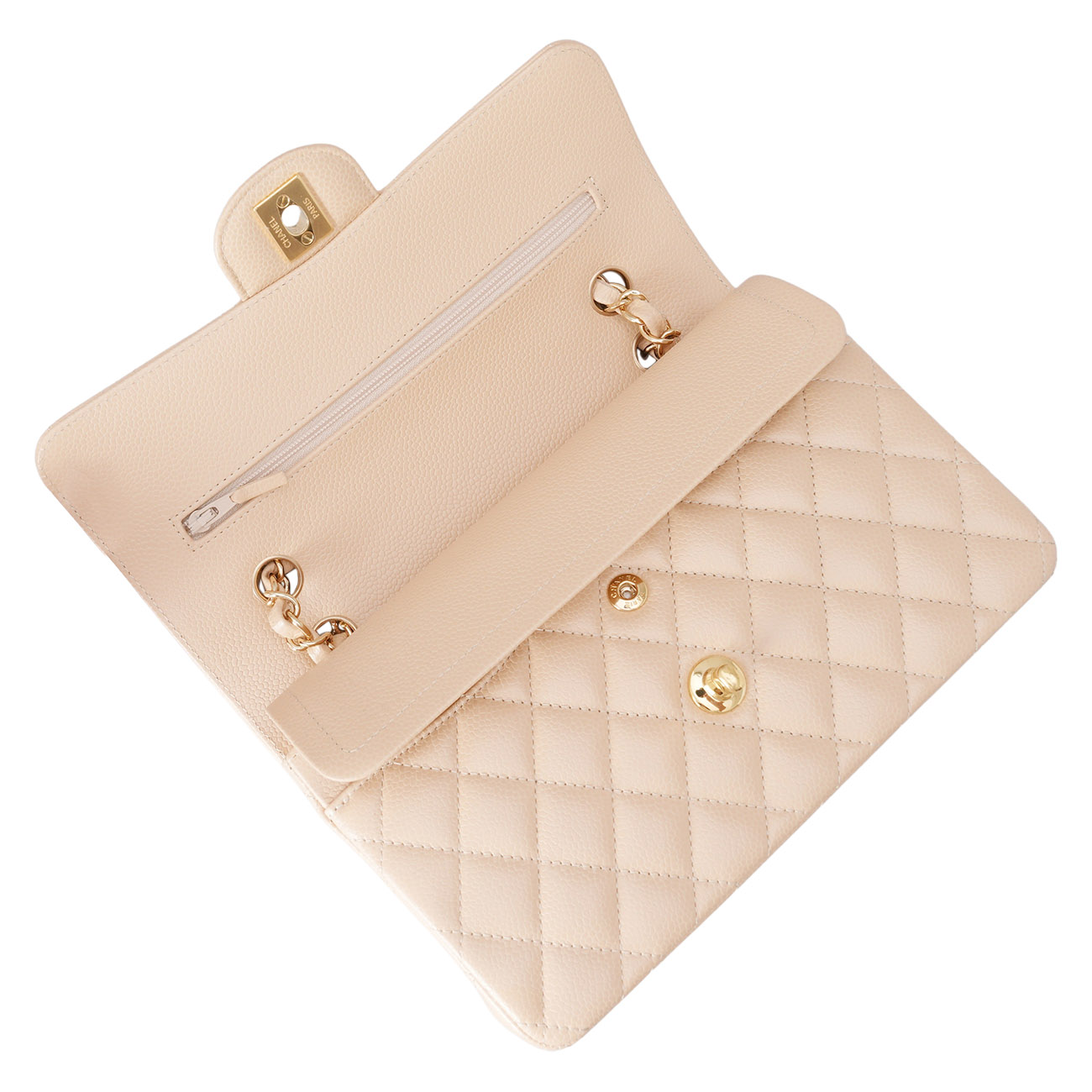 CHANEL(USED)샤넬 A01113 캐비어 클래식 스몰 플랩백