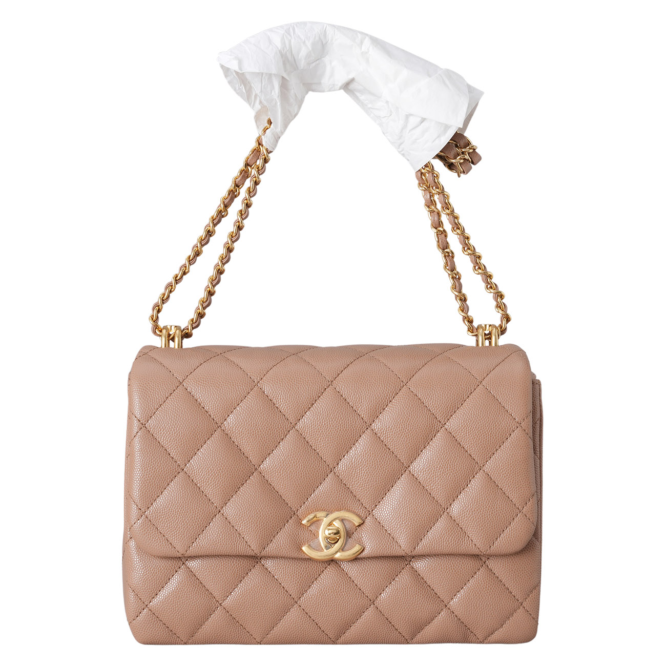 CHANEL(USED)샤넬 AS3633 시즌 캐비어 코코퍼스트 체인 숄더백