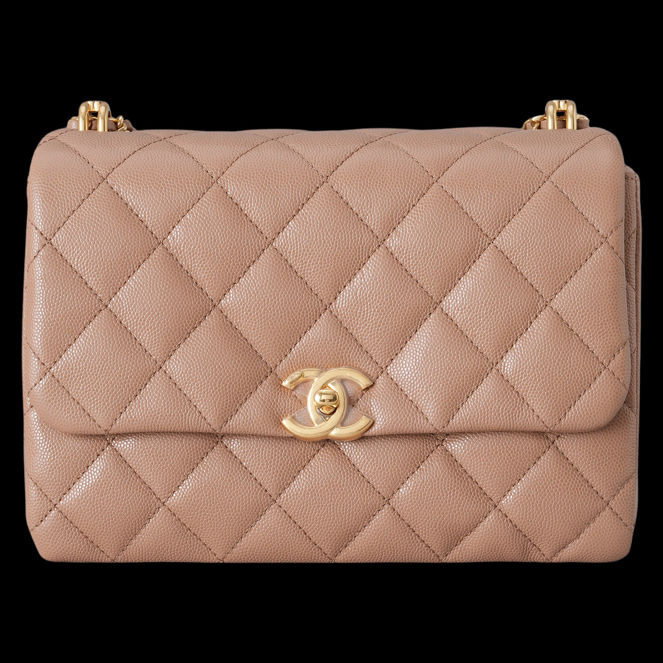 CHANEL(USED)샤넬 AS3633 시즌 캐비어 코코퍼스트 체인 숄더백