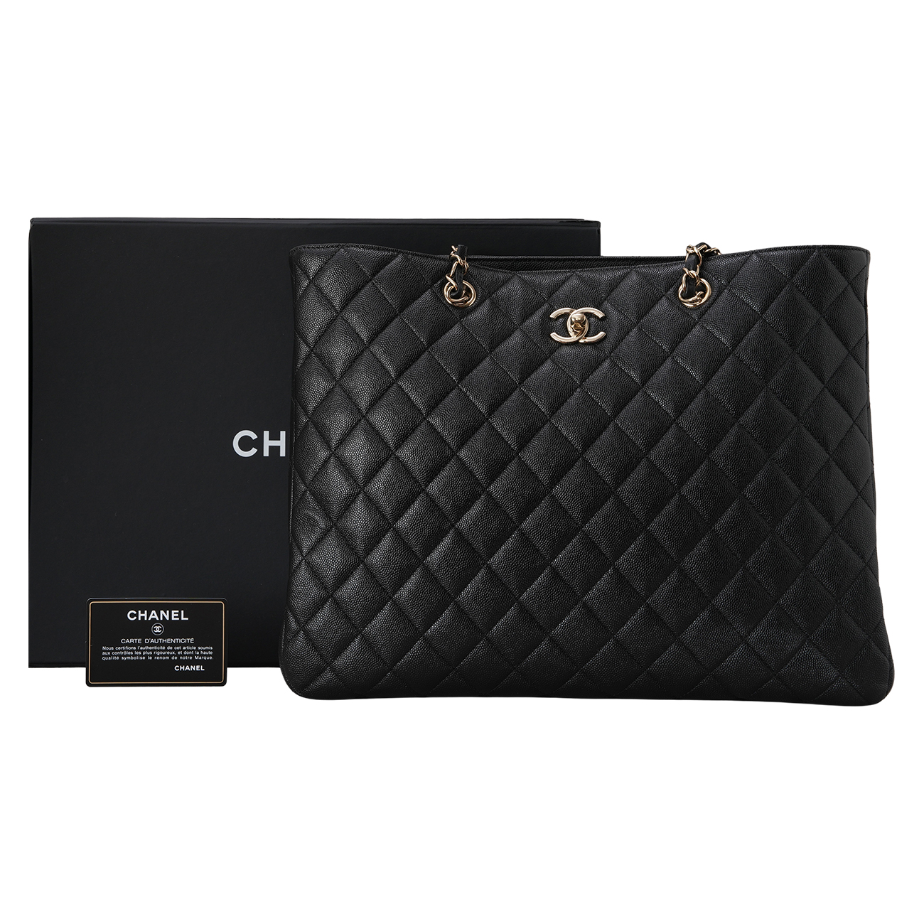 CHANEL(USED)샤넬 캐비어 타임리스 쇼퍼 숄더백