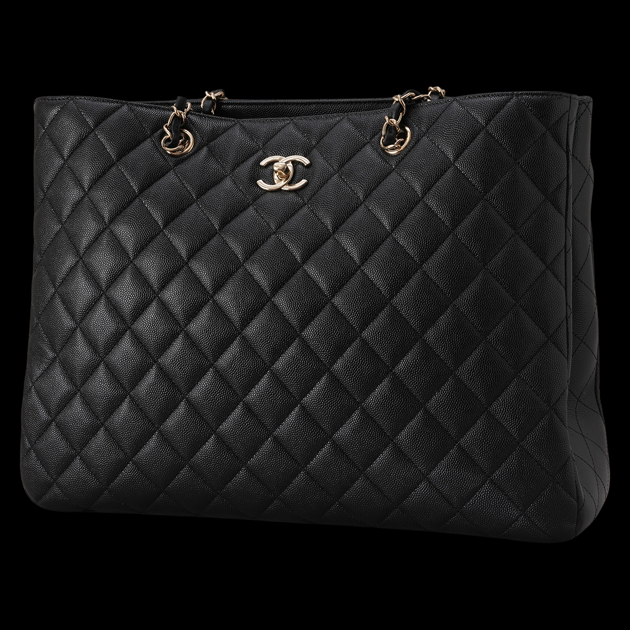 CHANEL(USED)샤넬 캐비어 타임리스 쇼퍼 숄더백