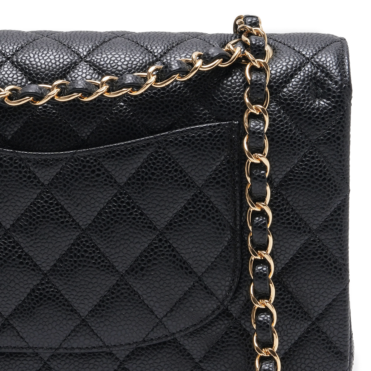 CHANEL(USED)샤넬 캐비어 클래식 미듐 플랩백