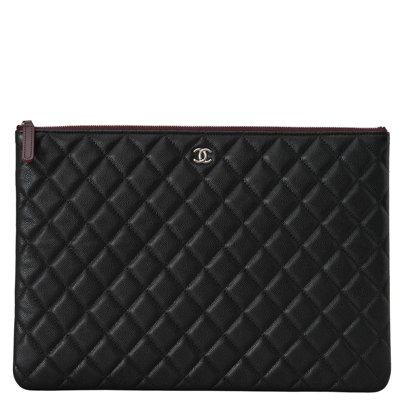 CHANEL(USED)샤넬 캐비어 클래식 라지 클러치