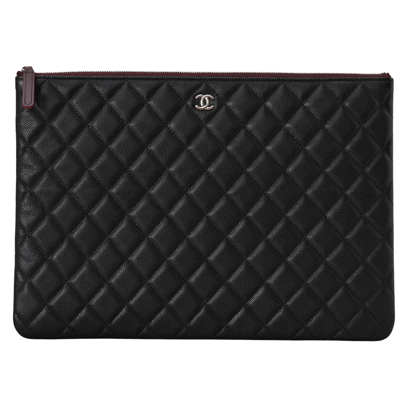 CHANEL(USED)샤넬 캐비어 클래식 라지 클러치