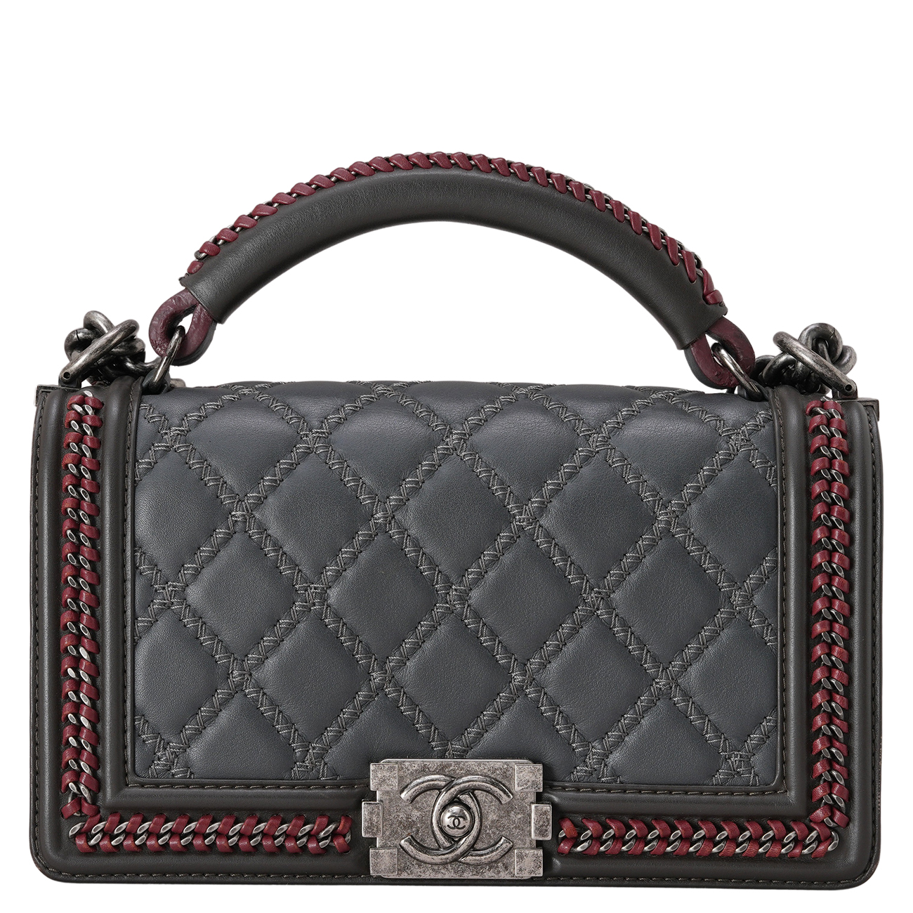 CHANEL(USED)샤넬 시즌 보이샤넬 플랩백
