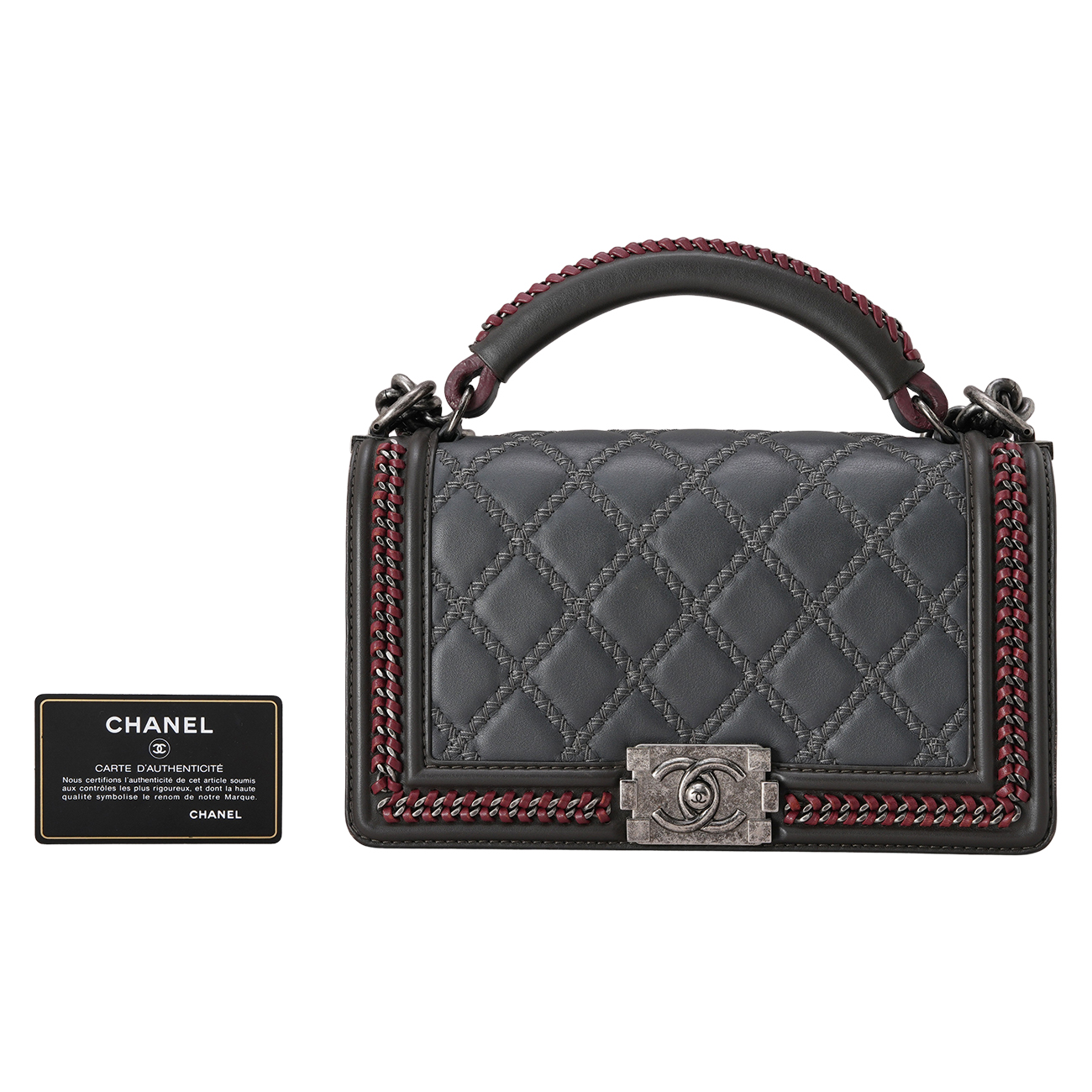 CHANEL(USED)샤넬 시즌 보이샤넬 플랩백
