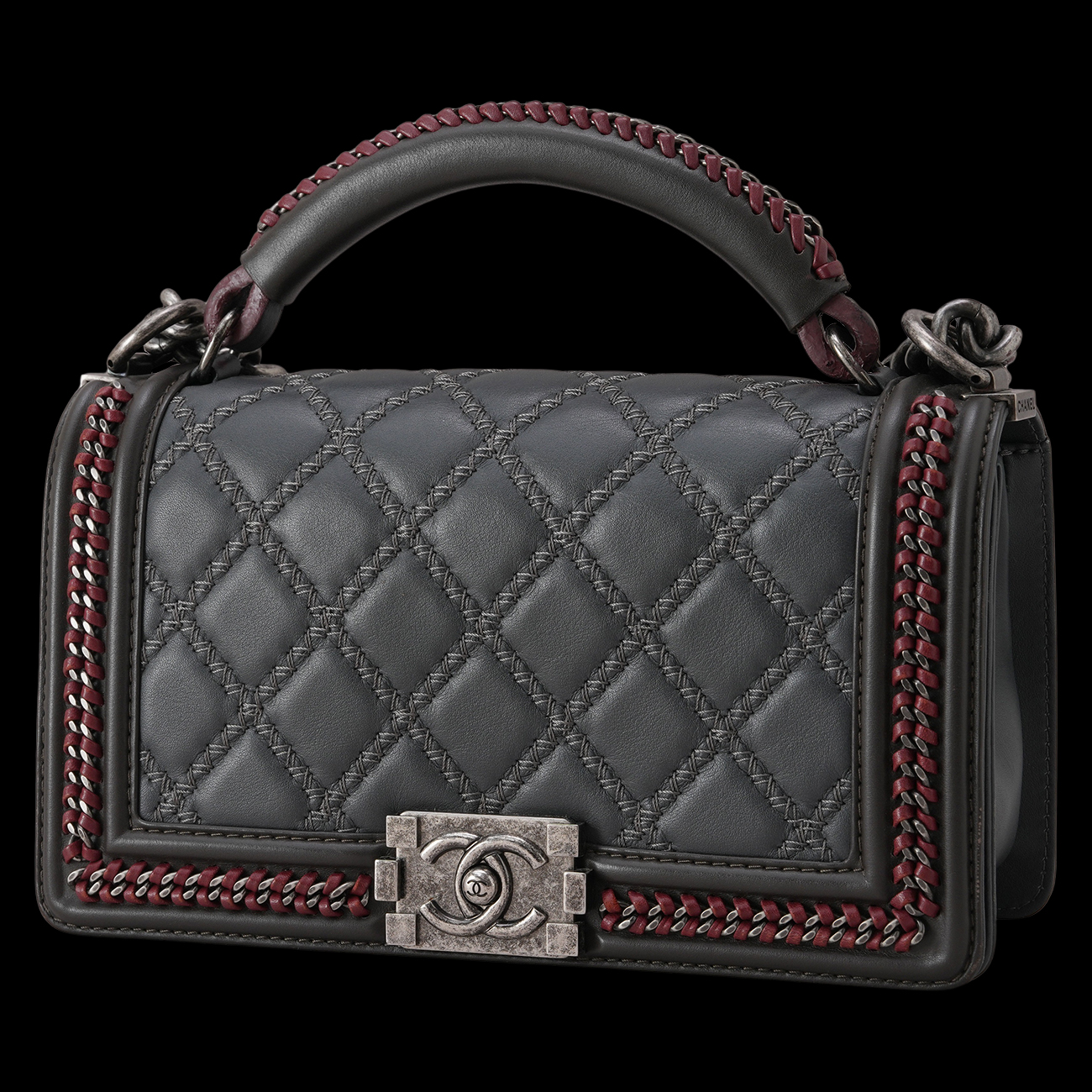CHANEL(USED)샤넬 시즌 보이샤넬 플랩백