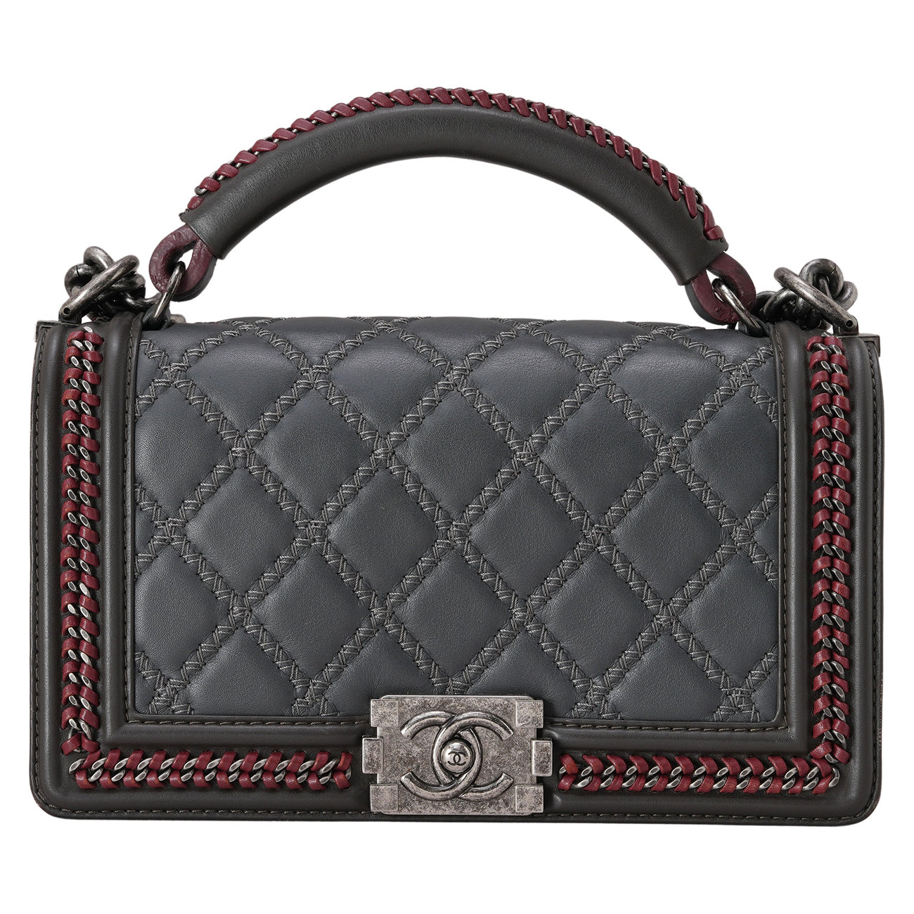CHANEL(USED)샤넬 시즌 보이샤넬 플랩백
