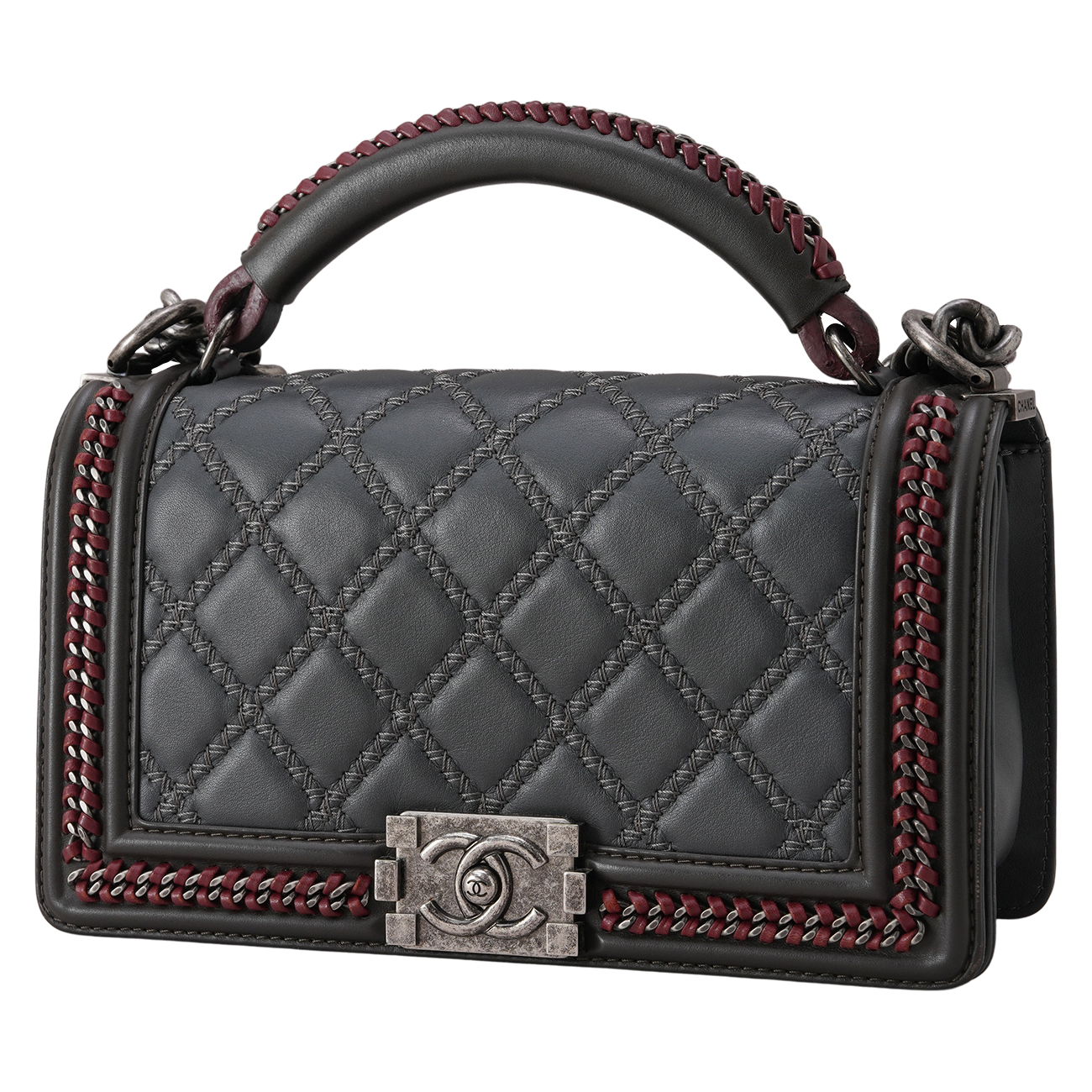 CHANEL(USED)샤넬 시즌 보이샤넬 플랩백