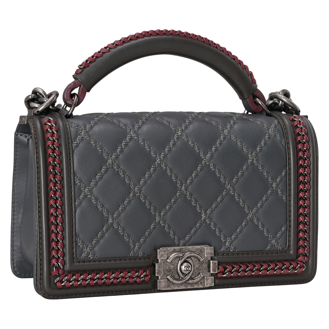 CHANEL(USED)샤넬 시즌 보이샤넬 플랩백