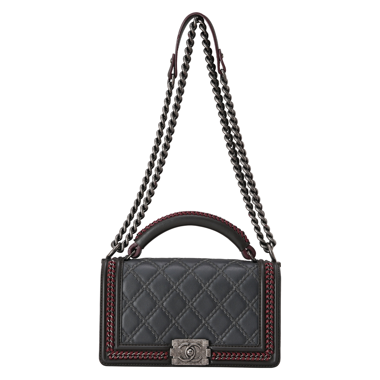 CHANEL(USED)샤넬 시즌 보이샤넬 플랩백