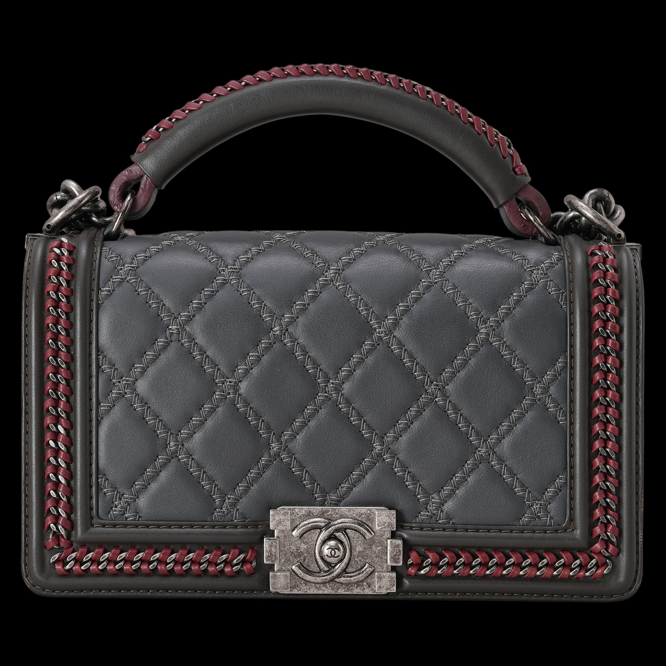 CHANEL(USED)샤넬 시즌 보이샤넬 플랩백