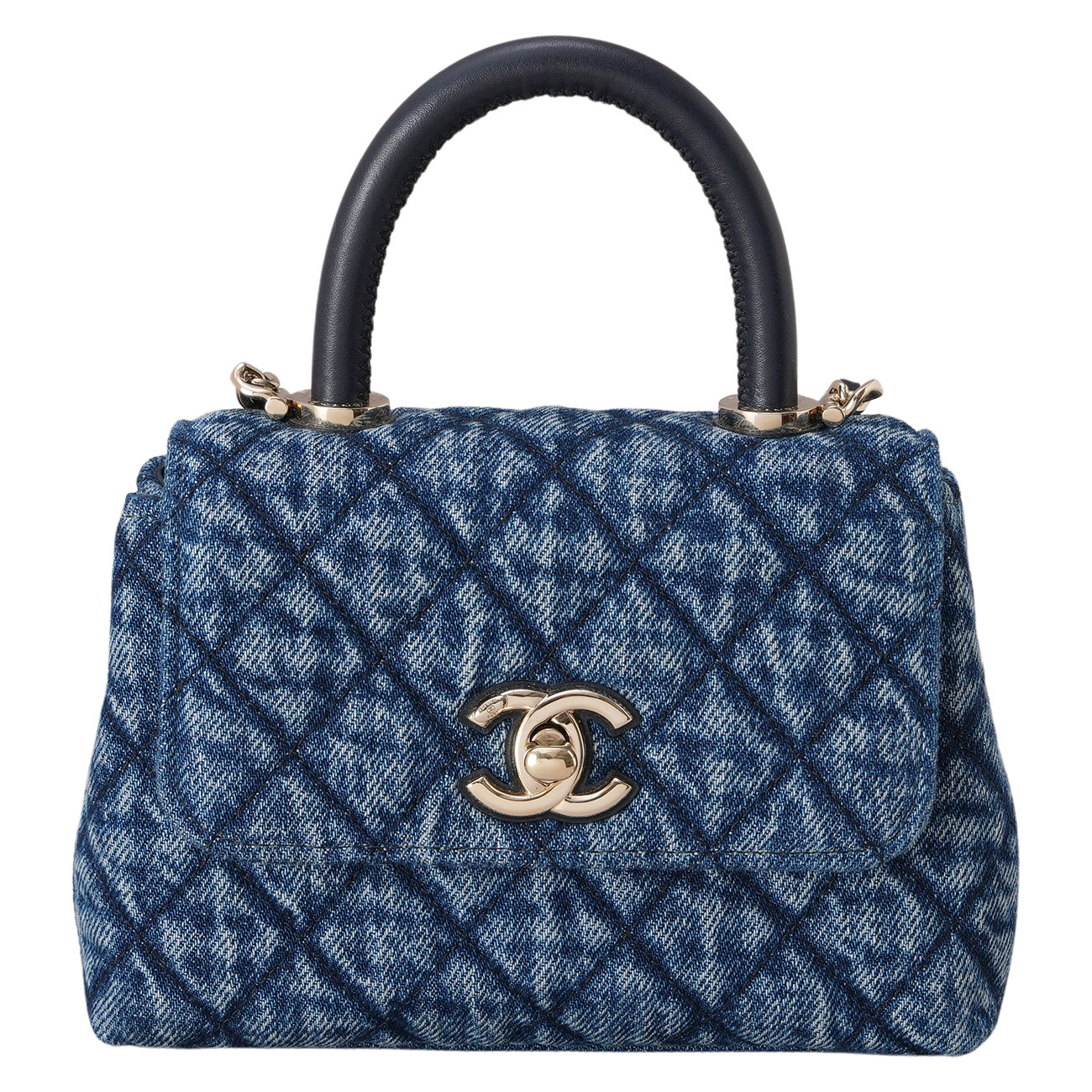 CHANEL(USED)샤넬 AP4244 시즌 데님 코코핸들 16