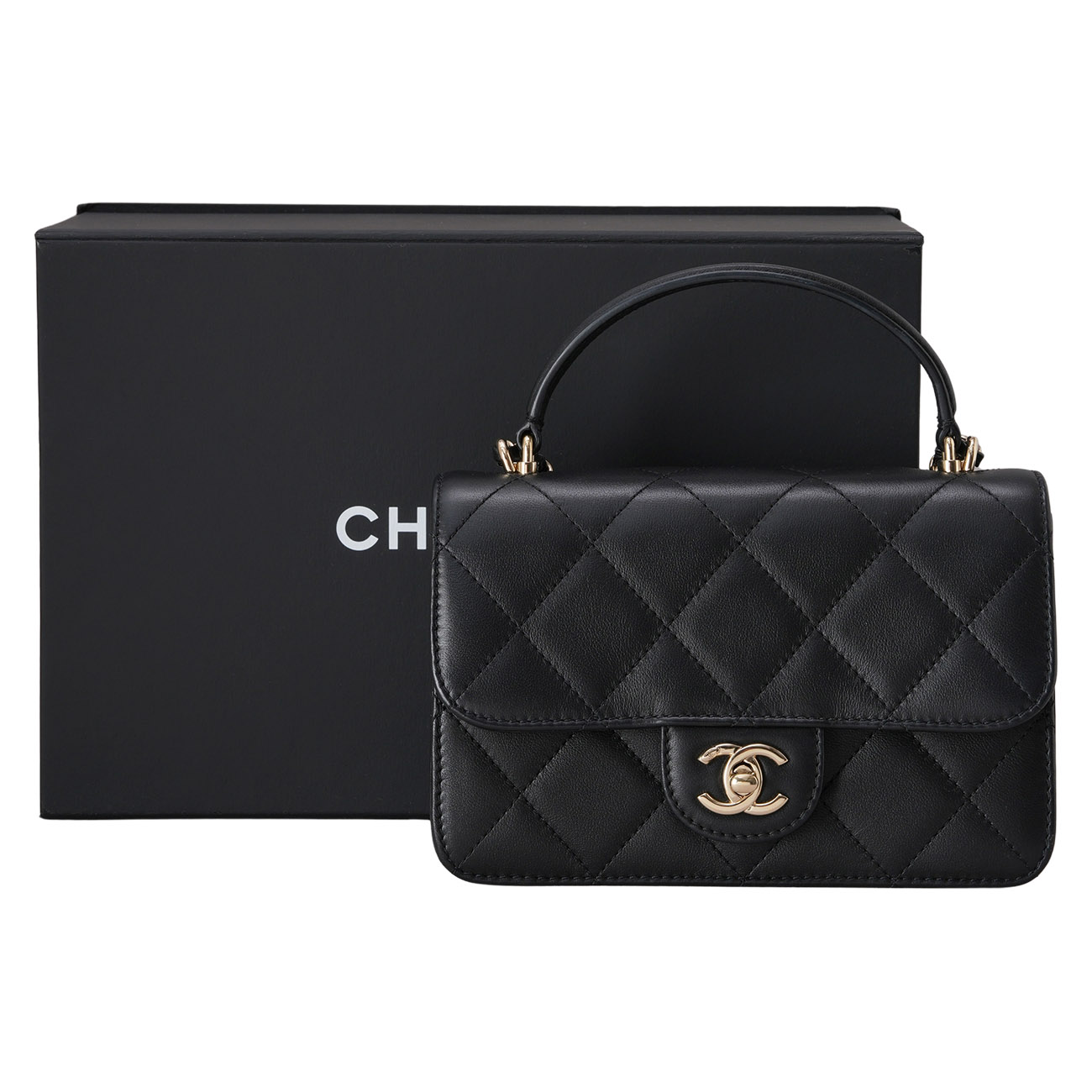 CHANEL(USED)샤넬 AS2680 코코 레이디 탑핸들