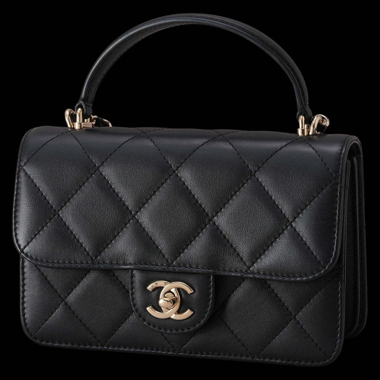 CHANEL(USED)샤넬 AS2680 코코 레이디 탑핸들