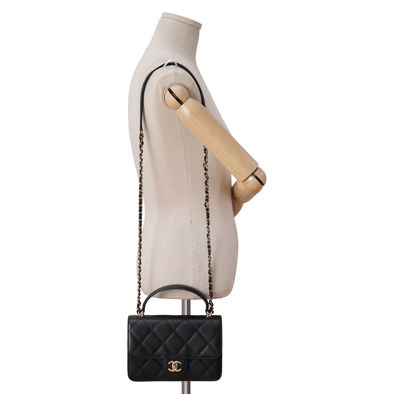 CHANEL(USED)샤넬 AS2680 코코 레이디 탑핸들