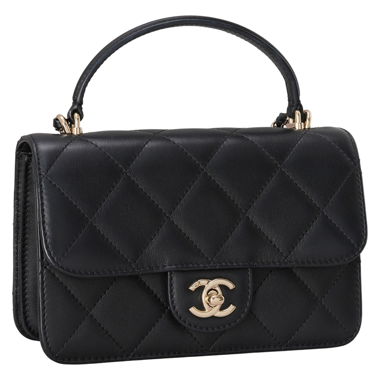 CHANEL(USED)샤넬 AS2680 코코 레이디 탑핸들