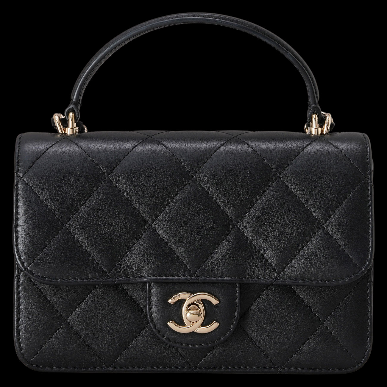 CHANEL(USED)샤넬 AS2680 코코 레이디 탑핸들