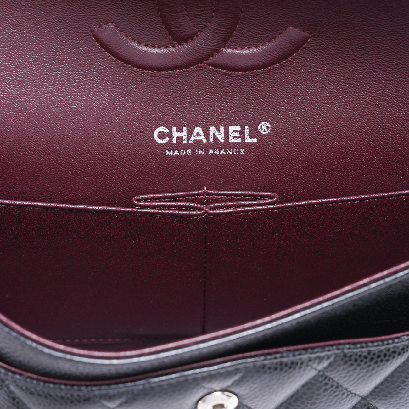 CHANEL(USED)샤넬 캐비어 클래식 미듐 플랩백