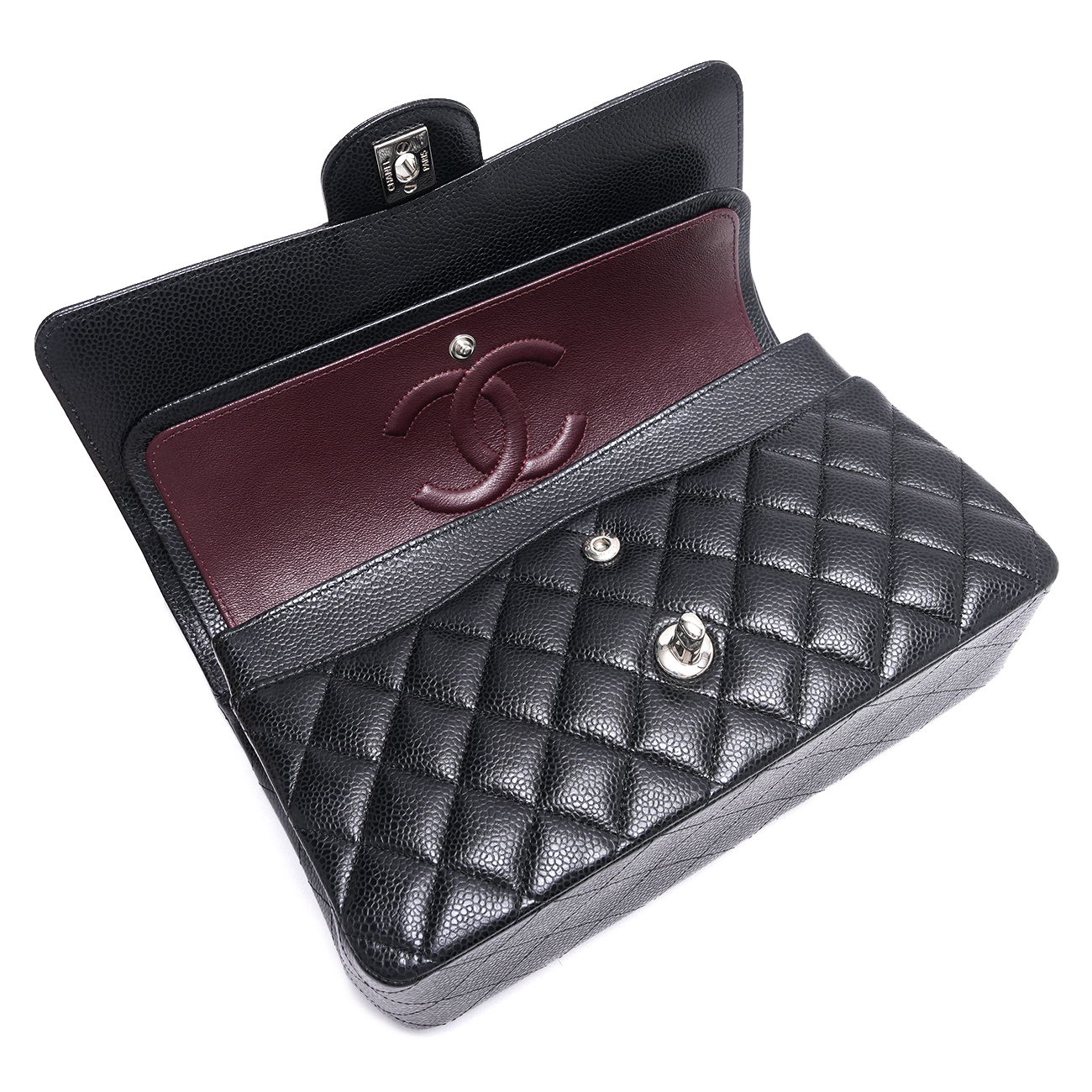CHANEL(USED)샤넬 캐비어 클래식 미듐 플랩백