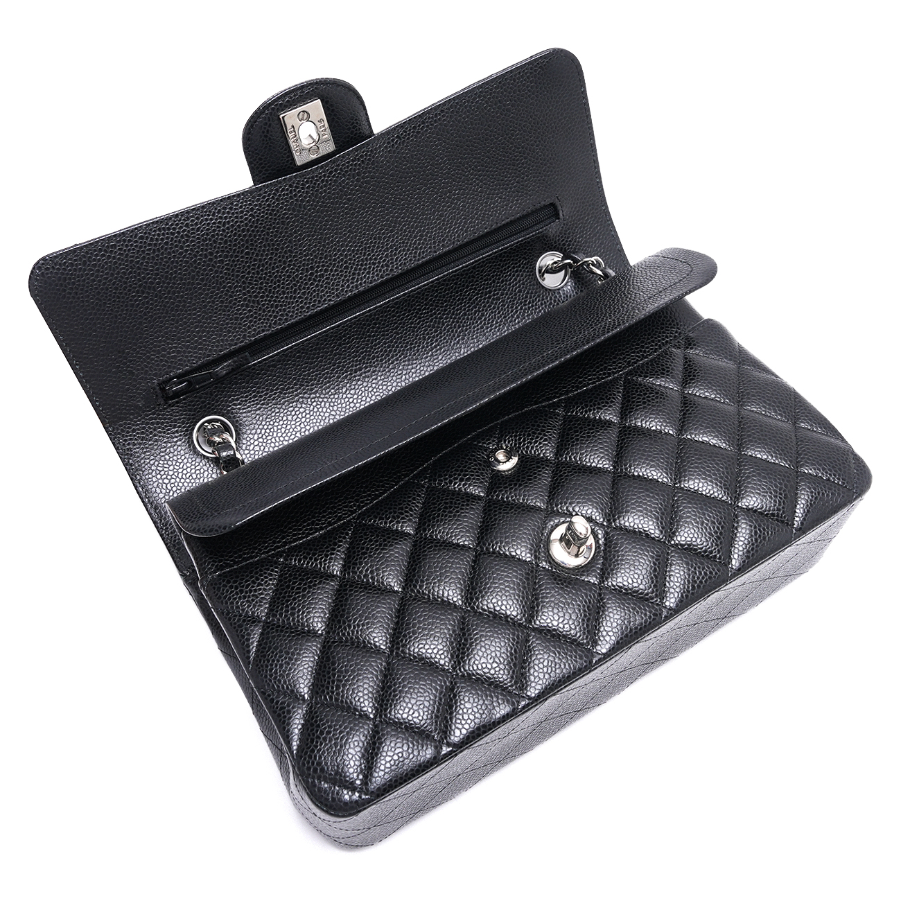 CHANEL(USED)샤넬 캐비어 클래식 미듐 플랩백