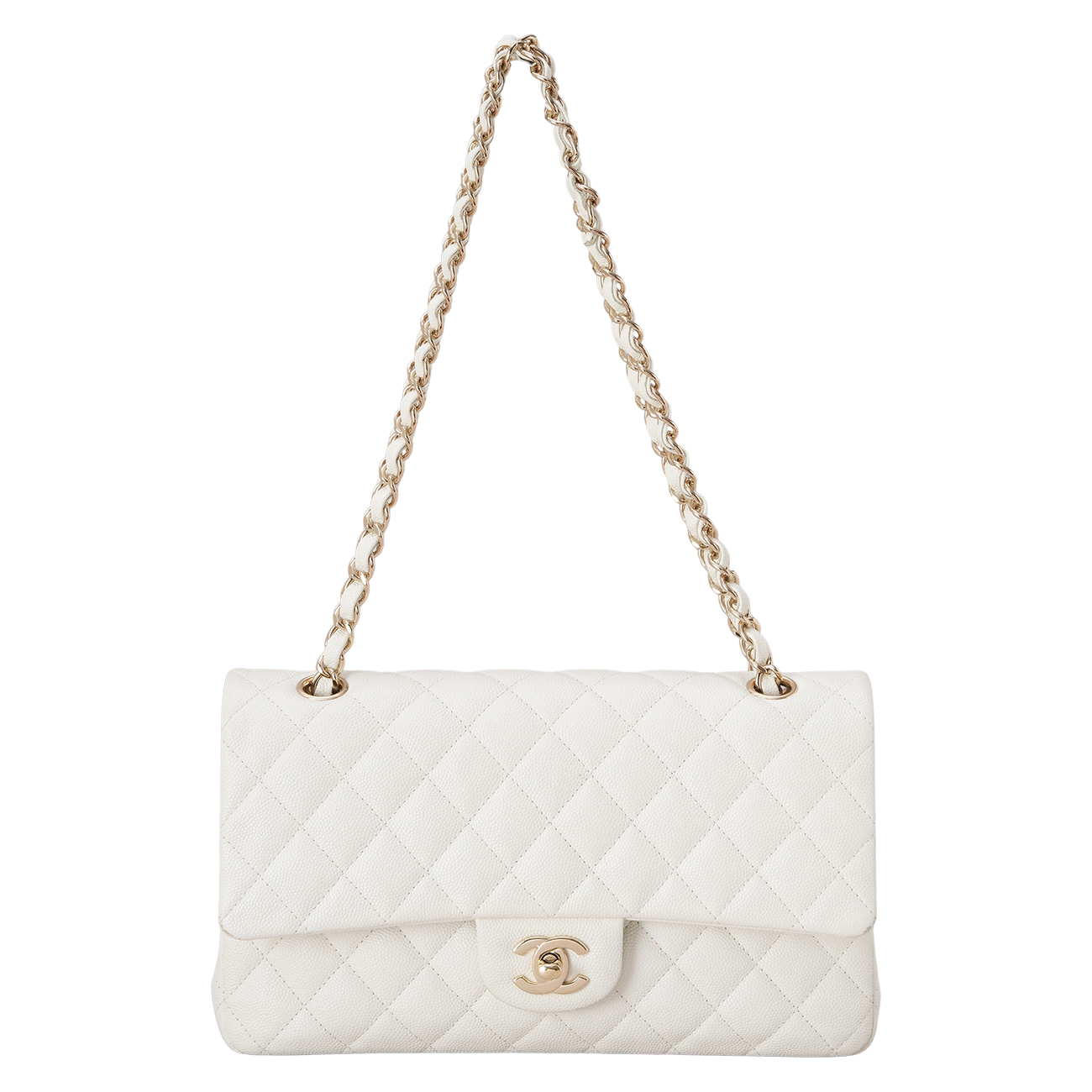 CHANEL(USED)샤넬 캐비어 클래식 미듐 플랩백