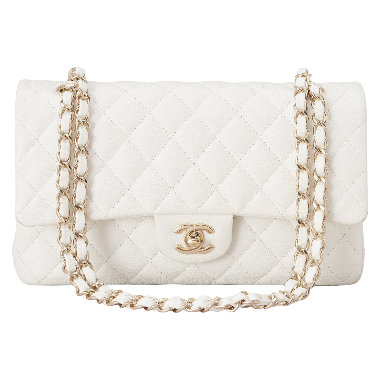 CHANEL(USED)샤넬 캐비어 클래식 미듐 플랩백