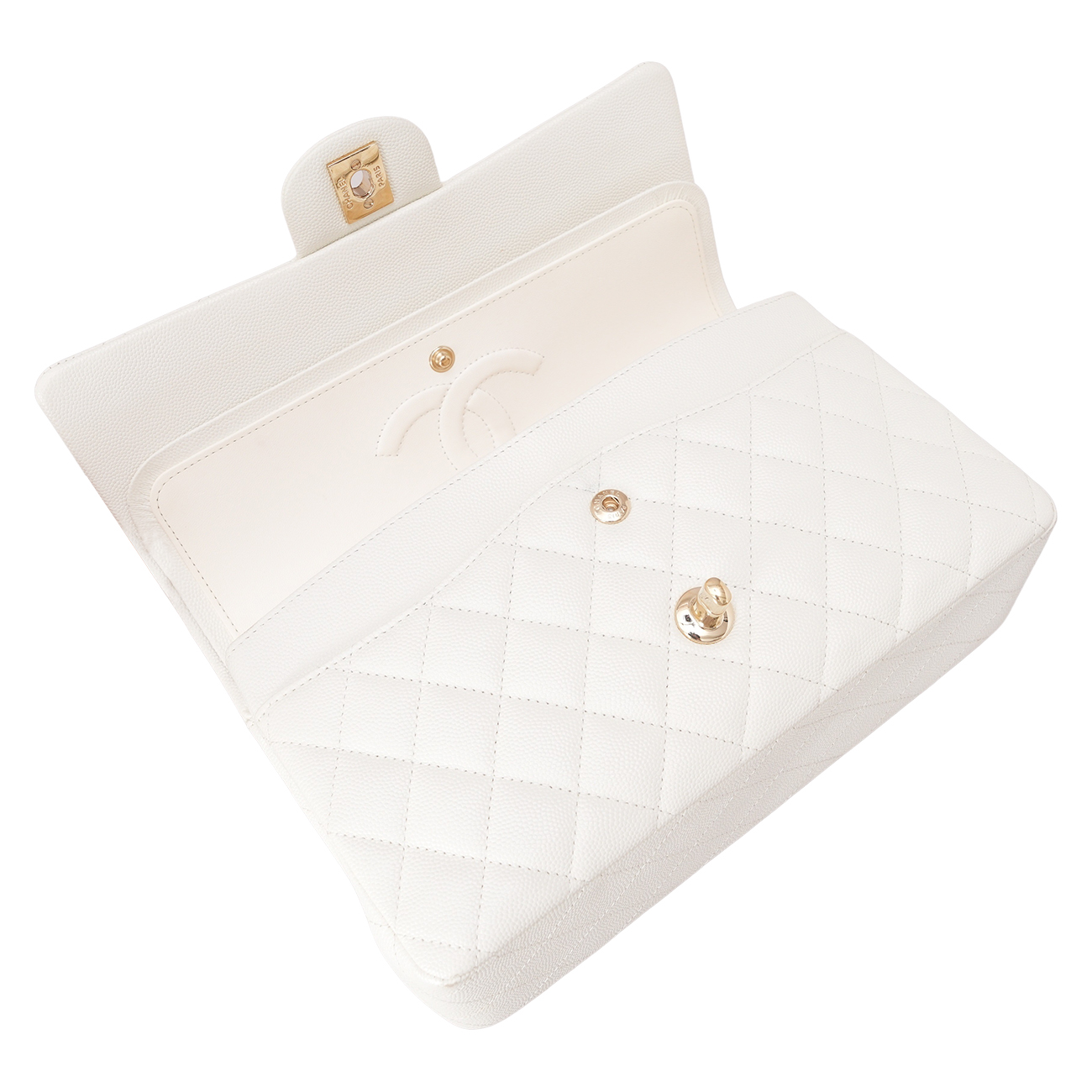 CHANEL(USED)샤넬 캐비어 클래식 미듐 플랩백