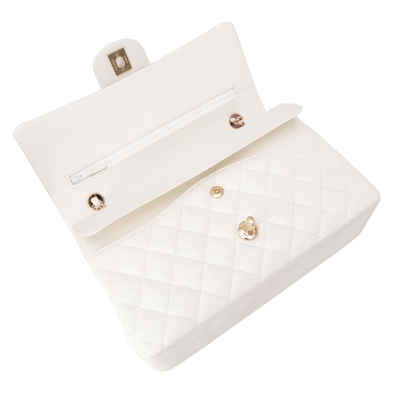 CHANEL(USED)샤넬 캐비어 클래식 미듐 플랩백