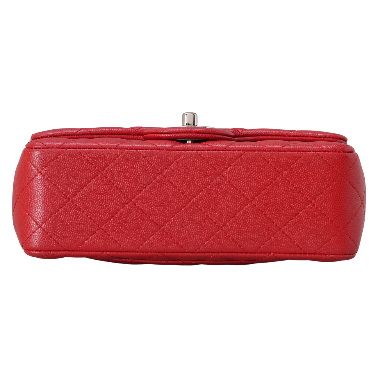 CHANEL(USED)샤넬 캐비어 클래식 뉴미니 플랩백 레드