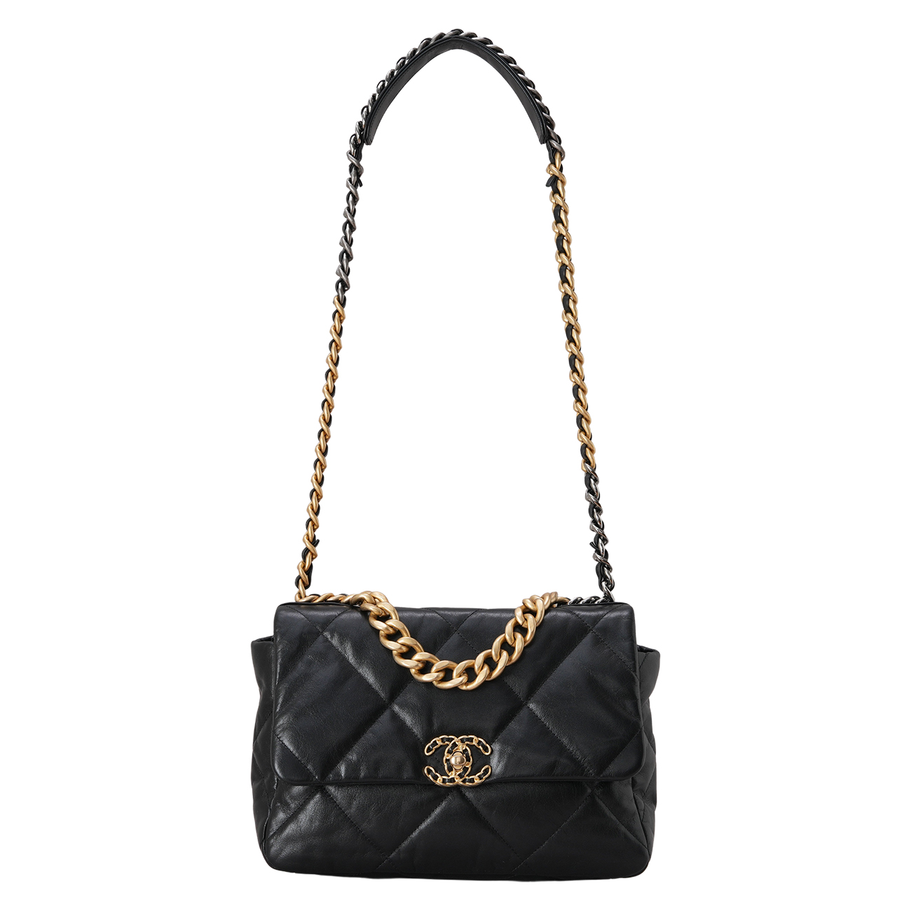 CHANEL(USED)샤넬 19백 라지 블랙