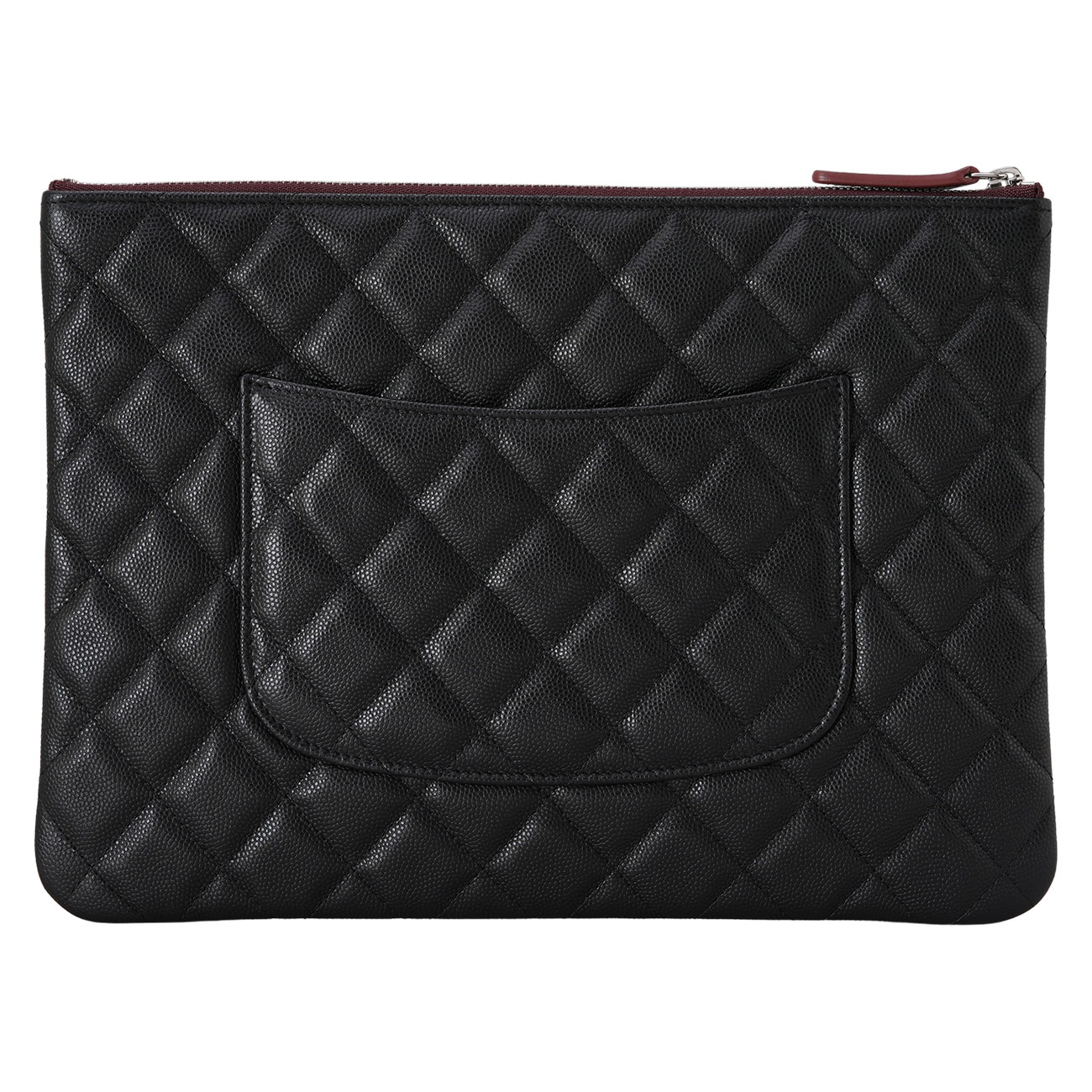 CHANEL(USED)샤넬 A8254 캐비어 클래식 뉴미듐 클러치