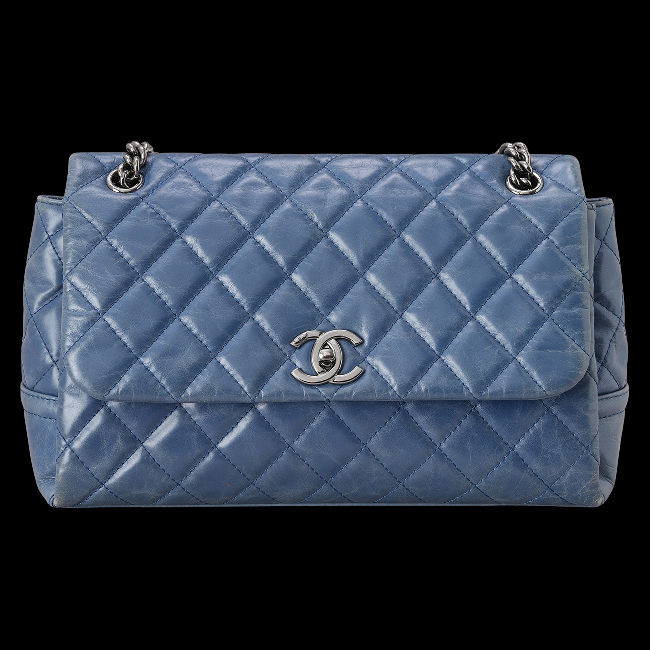 CHANEL(USED)샤넬 시즌 체인 플랩백