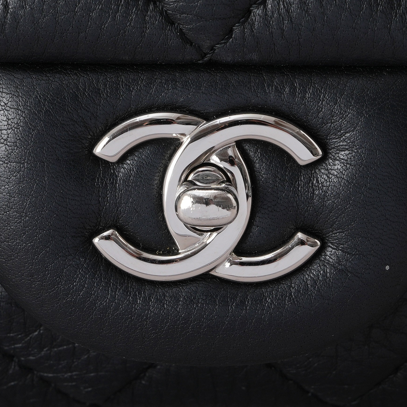CHANEL(USED)샤넬 시즌 지퍼 체인 플랩백