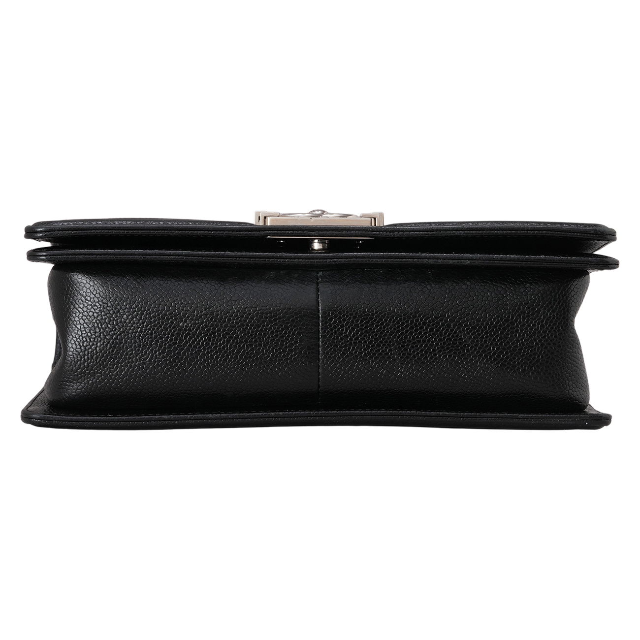 CHANEL(USED)샤넬 A67086 캐비어 쉐브론 보이백 미듐