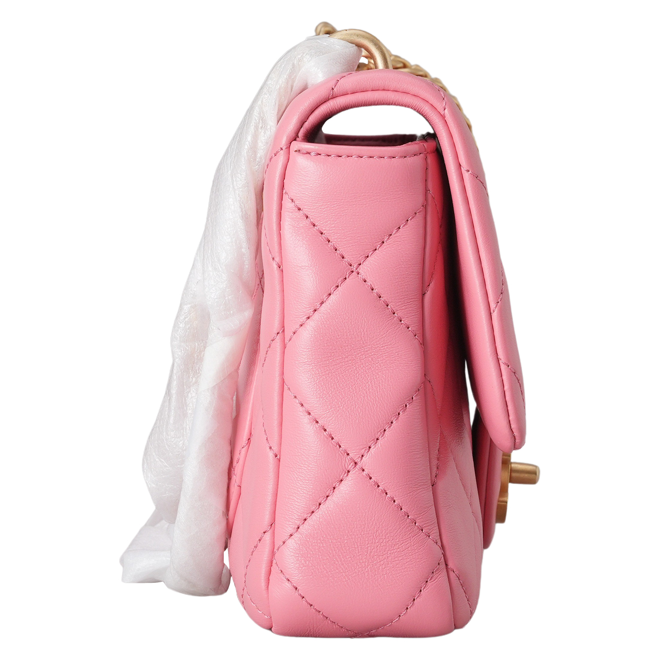CHANEL(USED)샤넬 애나멜 CC로고 체인 크로스백