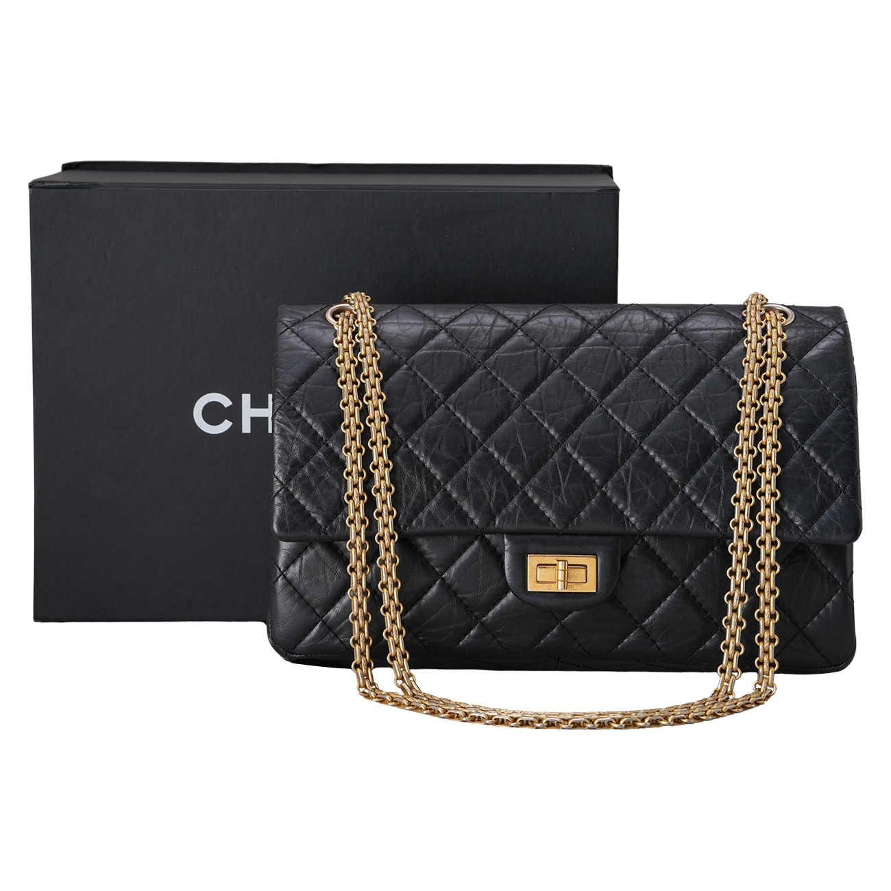 CHANEL(USED)샤넬 2.55 빈티지 플랩백 28