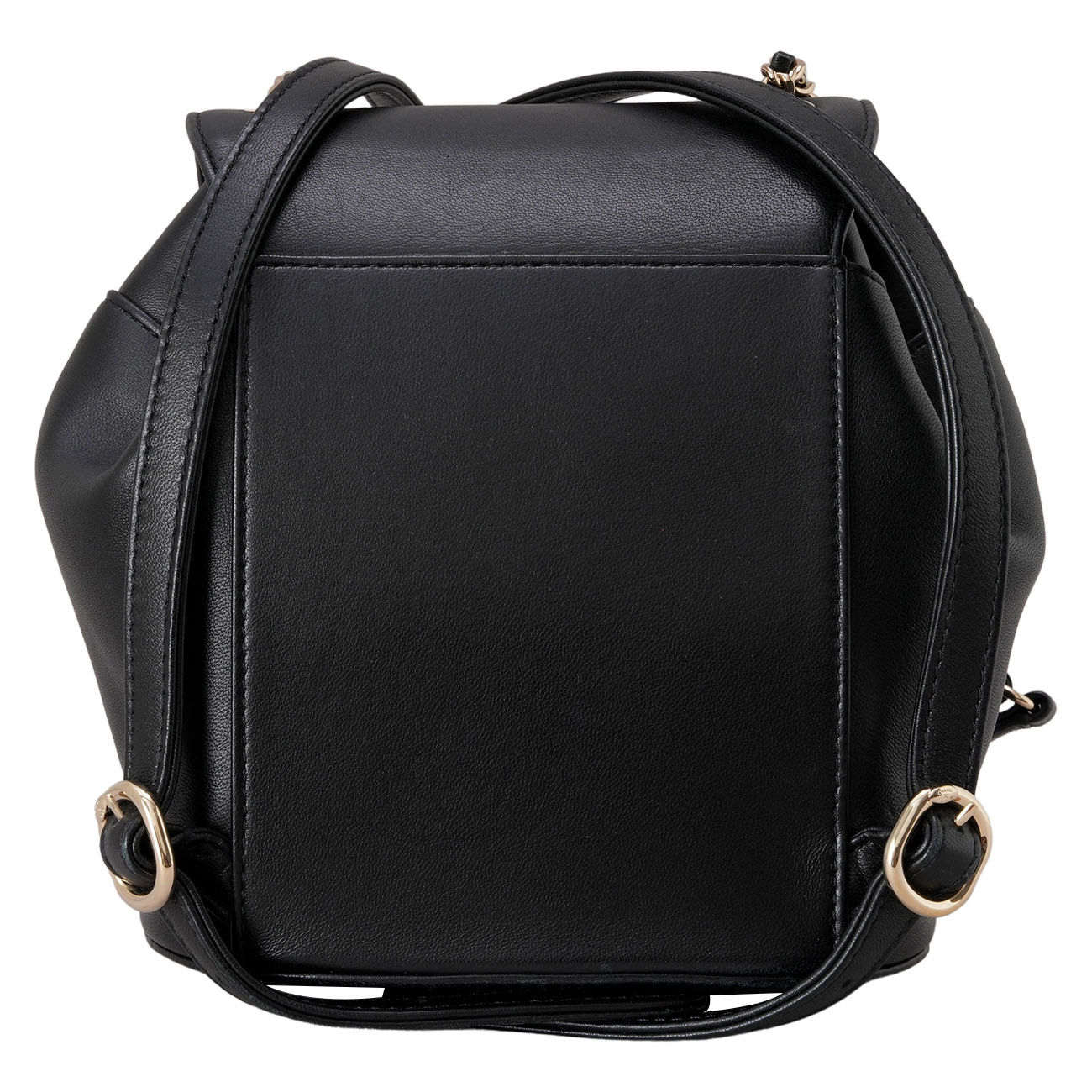 CHANEL(USED)샤넬 AS0325 램스킨 CC로고 플랩 백팩