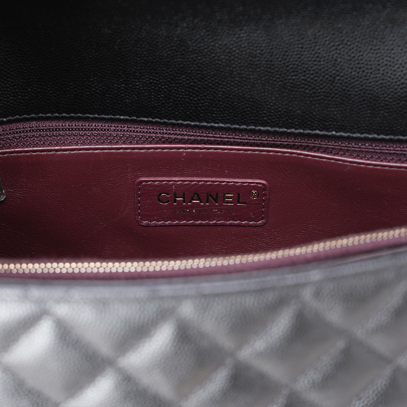 CHANEL(USED)샤넬 캐비어 코코핸들 28 블랙금장