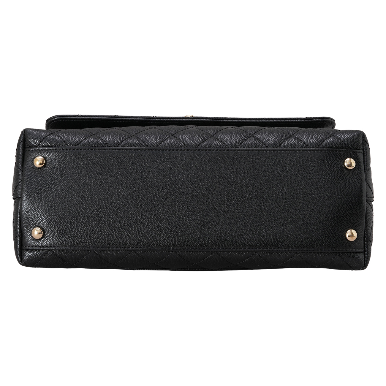 CHANEL(USED)샤넬 캐비어 코코핸들 28 블랙금장